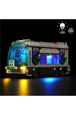 Speciale Aanbieding Lumibricks Cyberpunk Neoncity 17003 Future Bus