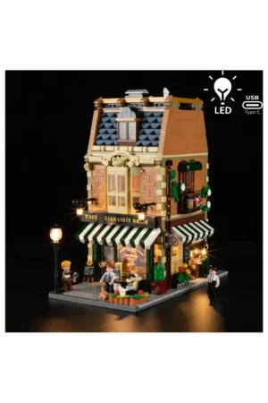 Lumibricks Town Life 15002 Book-Cafe 1718Pcs Shop Nu