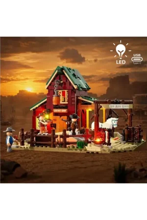 Gratis Retour Lumibricks The Old West 14017 Wild West Ranch Duel