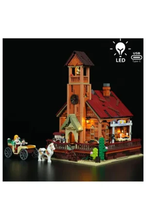 Lumibricks The Old West 14016 Old West Meeting Hall Koop Online