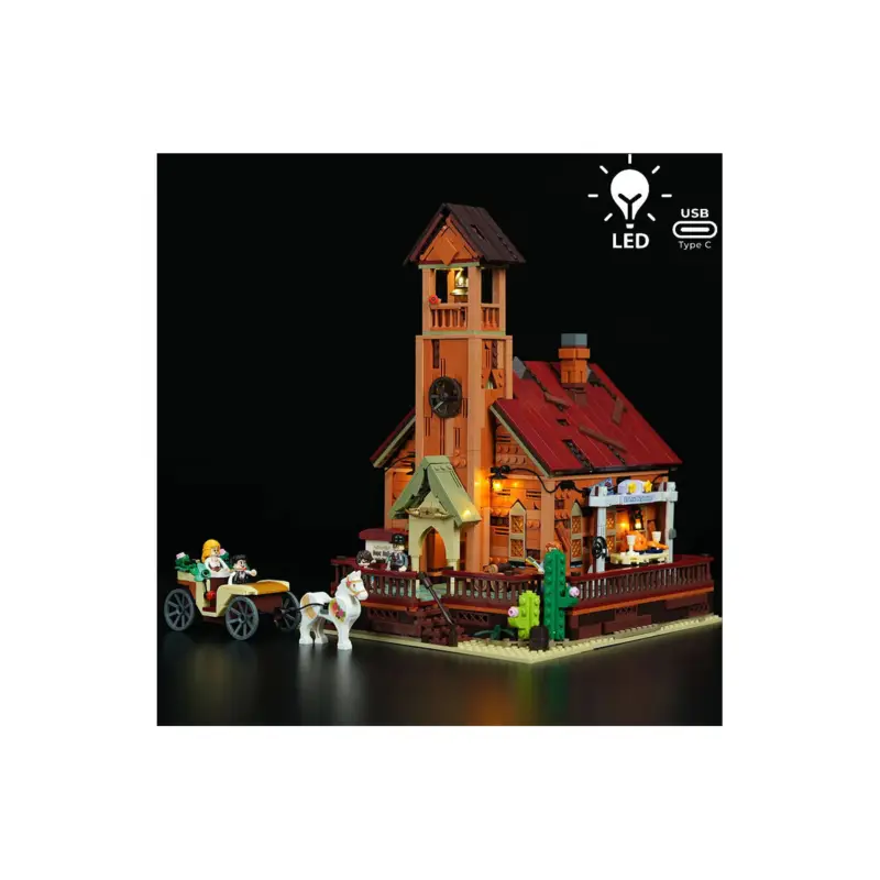Lumibricks The Old West 14016 Old West Meeting Hall Koop Online