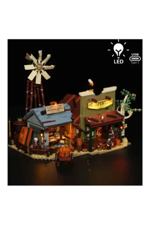 Lumibricks The Old West 14015 Western Carpentry Workshop Korting