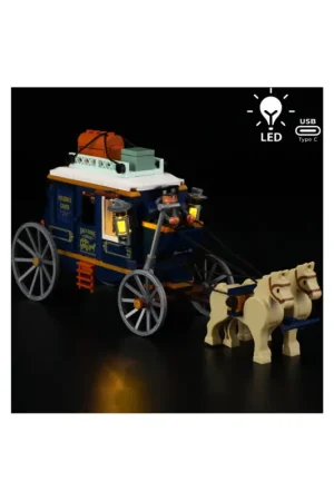 Veilige Betaling Lumibricks The Old West 14006N Treasure Stagecoach