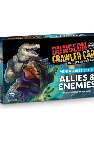 Direct Verzonden Dungeon Crawler Carl Miniature Set 2 Enemies & Allies Figuurtje