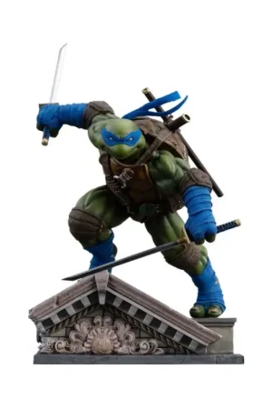 Ninja Turtles statuette 1/10 Art Scale Leonardo Unleashed 22 cm Figuurtje Tijdelijk Beschikbaar