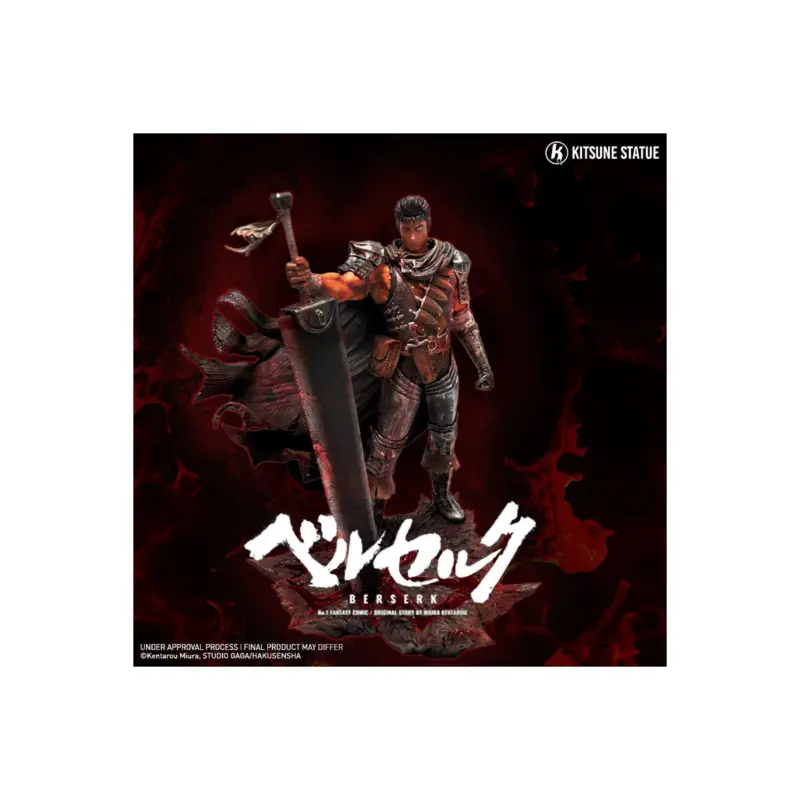Berserk Resin Statue 1/6 Guts 38cm Figuurtje Koopje