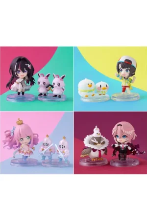 Hololive Shokugan Deformed Figure Collection W4 Asst 8pcs Figuurtje Flitsaanbieding
