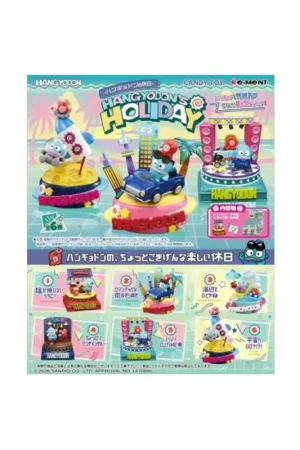 Hello Kitty Rement Hangyodon Holidays Asst 6pcs Figuurtje Snelle Levering