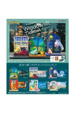 Pokemon Rement Windowsill Collection Asst 6pcs Figuurtje Aanbieding