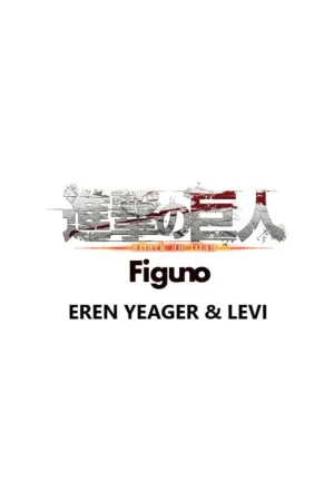 Attack on Titan Figuno Collection Eren Yeager & Levi Figuurtje Direct Beschikbaar