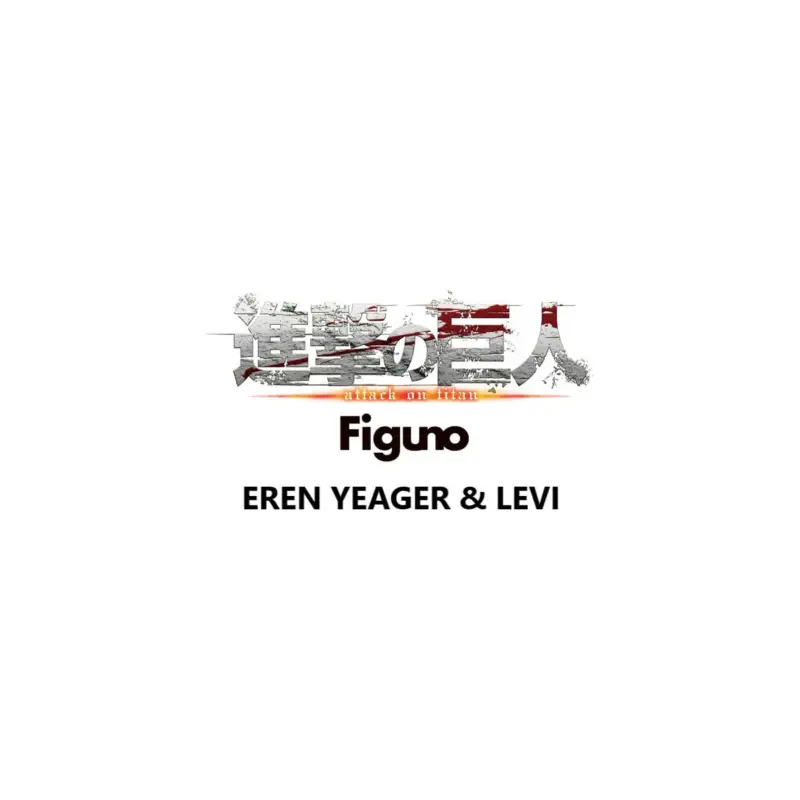 Attack on Titan Figuno Collection Eren Yeager & Levi Figuurtje Direct Beschikbaar