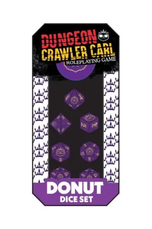 Dungeon Crawler Carl Princess Donut's Enchanted Crown Dice Set Lage Prijs
