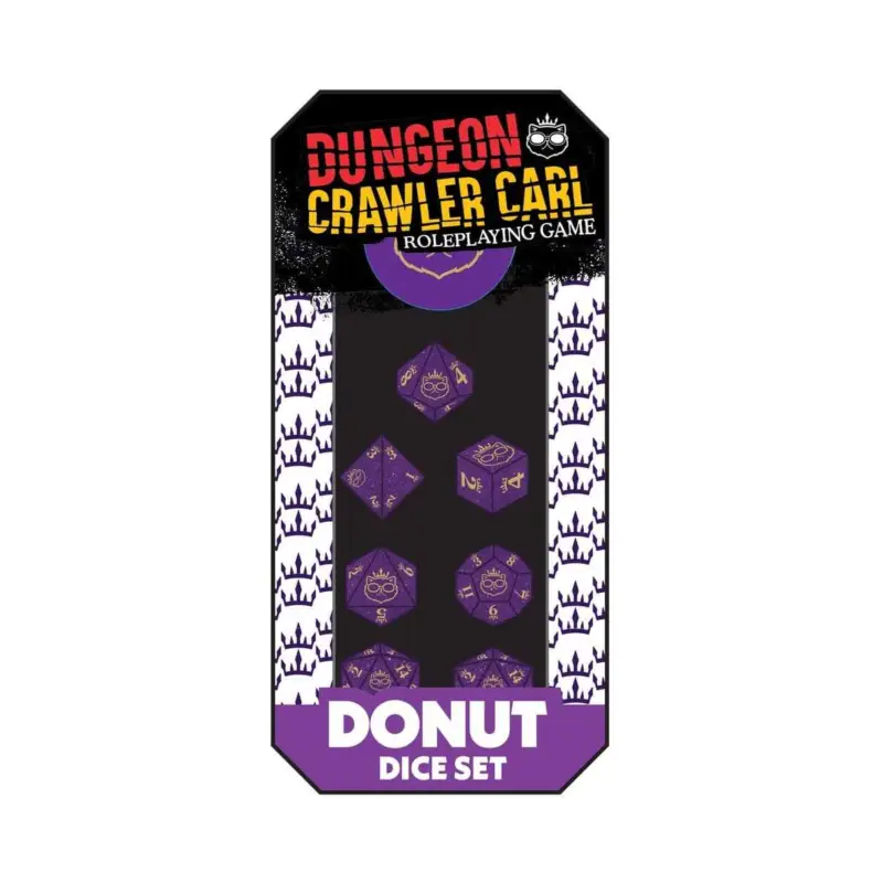 Dungeon Crawler Carl Princess Donut's Enchanted Crown Dice Set Lage Prijs