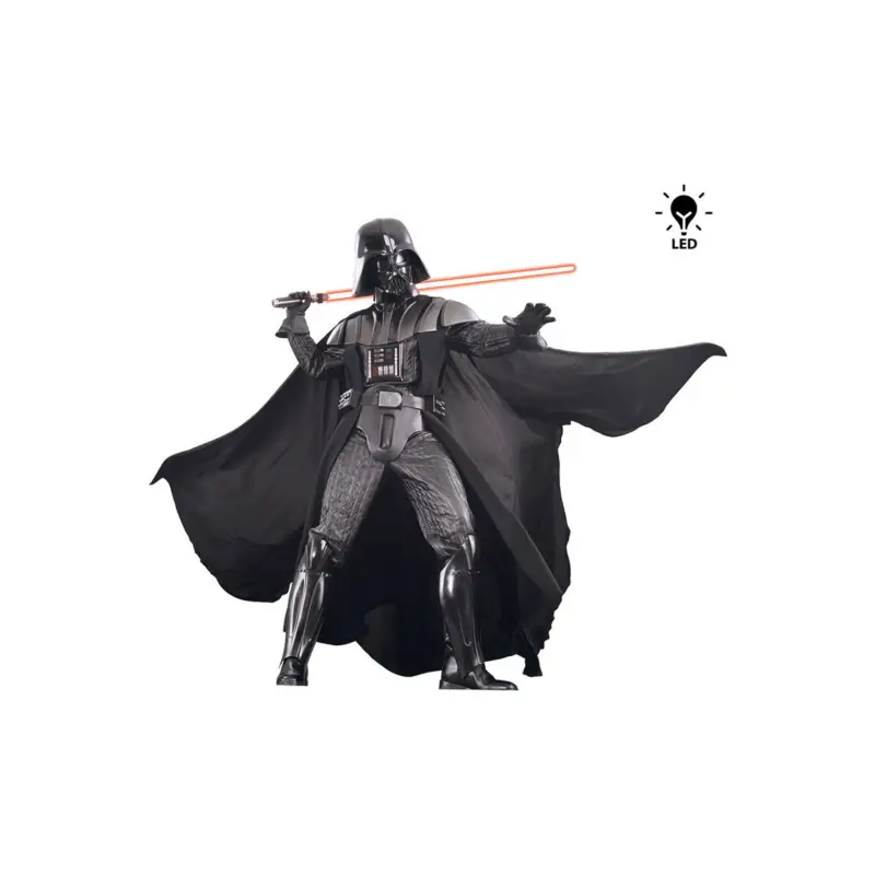 Star Wars Deluxe Darth Vader Cosplay Costume, Adult Size Uitverkoop