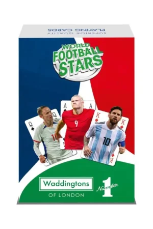 World Stars of Football No. 1 playing cards *ENGLISH* Merkproduct
