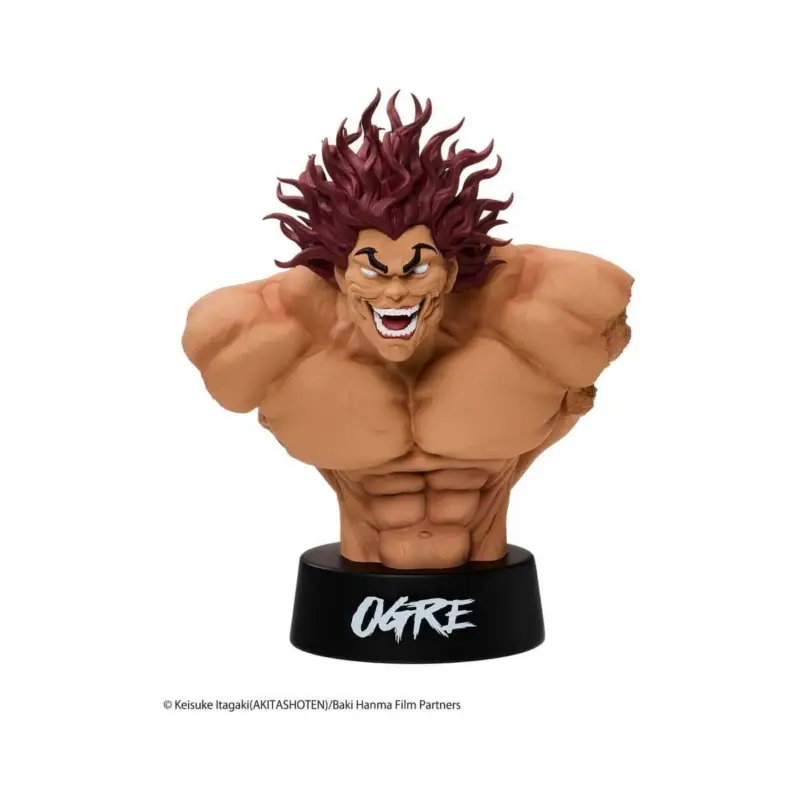 Baki bust Taito Kuji Baki 16 cm Nieuw