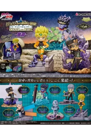 Op = Op JoJo's Bizarre Adventure Desktop Figures Stardust Crusaders Part 3 Blind Box Display (6)