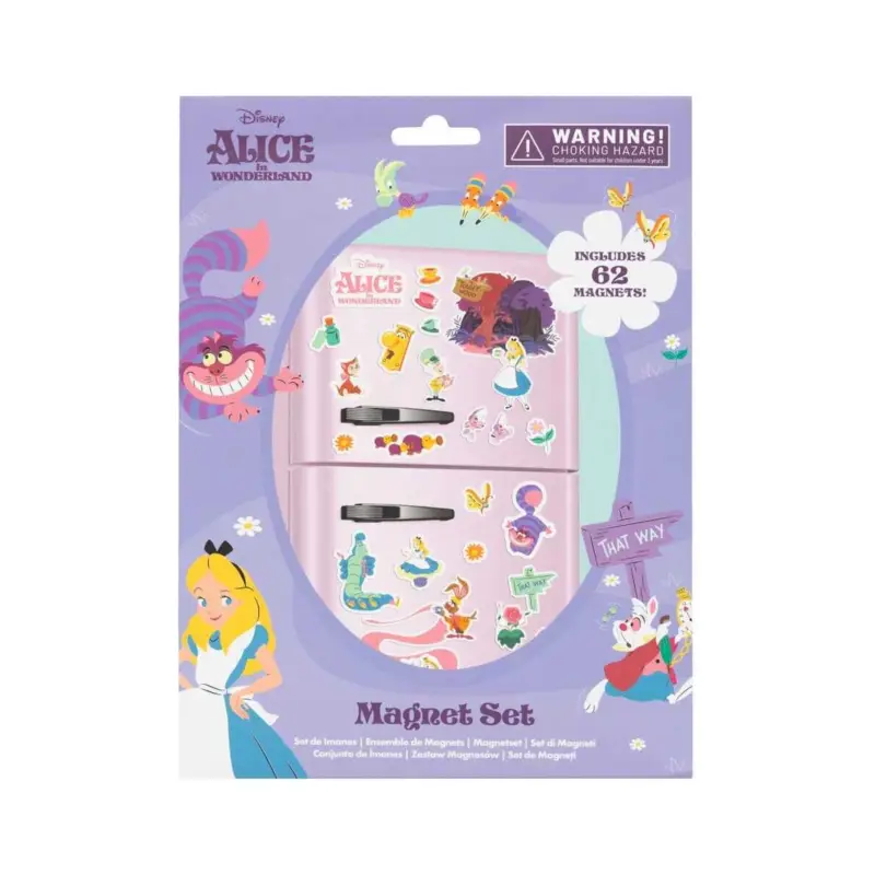 Lage Prijs Disney Alice in Wonderland Die-Cut Magnet Set