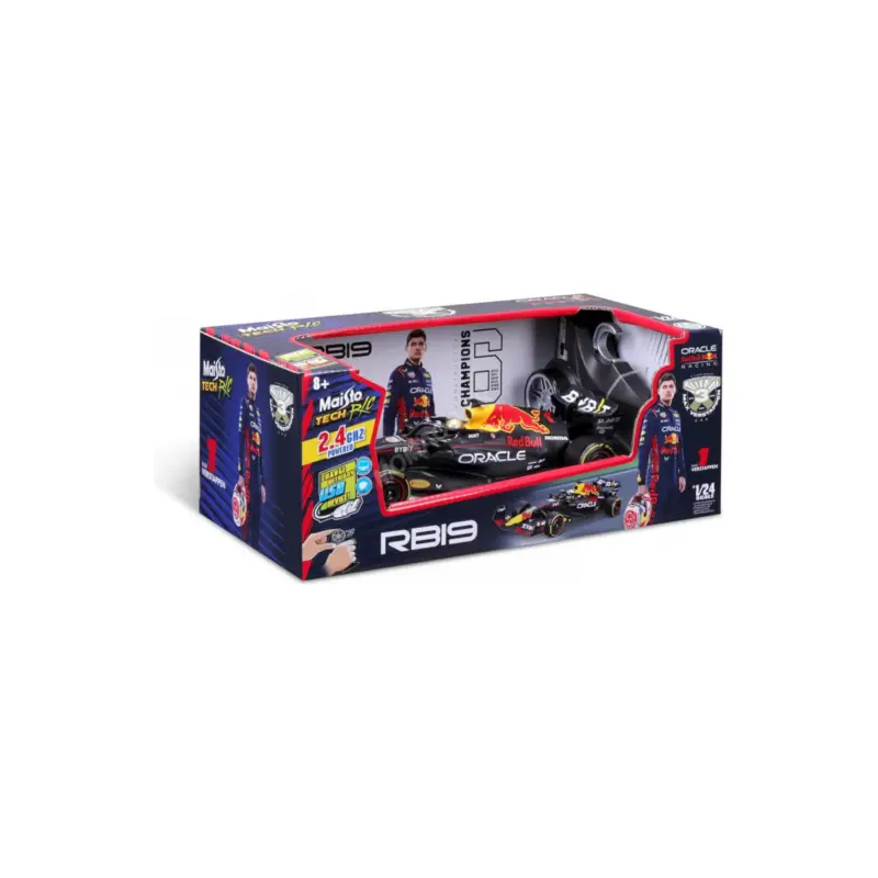 Actieprijs Tech rc - red bull f1 rb19 team oracle red bull racing 1 max verstappen 2023 world champion (2.4 ghz)