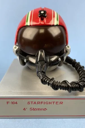 Direct Verzonden Helmet HGU.33 F-104 Starfighter 4th Stormo reproduction 1/4