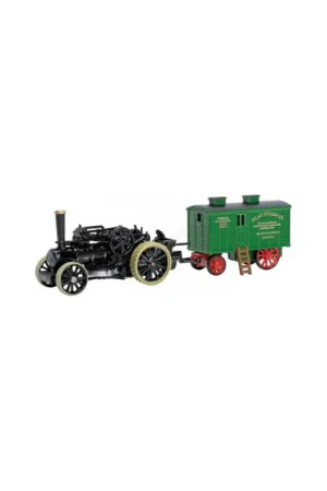 Uitverkoop FOWLER BB1 PLOUGHING ENGINE No15222 BRISTOL ROVER AND LIVING WAGON Miniatuur
