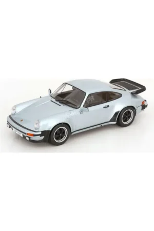 Flitsaanbieding Porsche 911 (930) turbo 3.3 1977 metallic gray Miniatuur