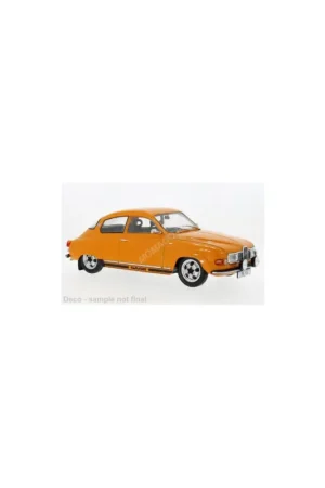 Populair Saab 96 v4 1970 orange Miniatuur