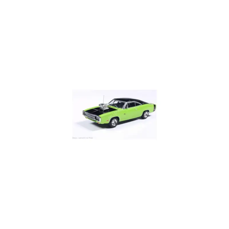 Betaalbaar Dodge charger r/t 1970 light green/black Miniatuur
