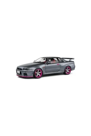Solido 1804310 nissan skyline gt-r (bnr34) grey 1999 1/18 Miniatuur Goedkoop