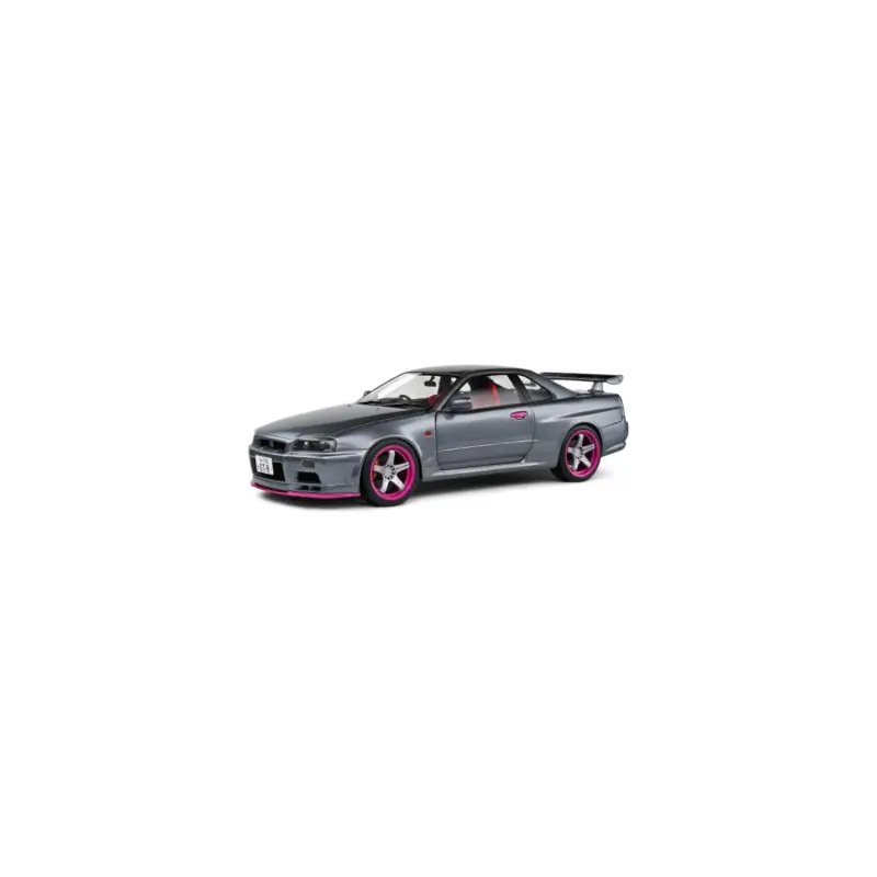 Solido 1804310 nissan skyline gt-r (bnr34) grey 1999 1/18 Miniatuur Goedkoop
