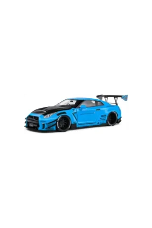 Solido 1805817 nissan gt-r (r35) w/ liberty walk body kit 2.0 baby blue 2024 1/18 Miniatuur Beste Prijs