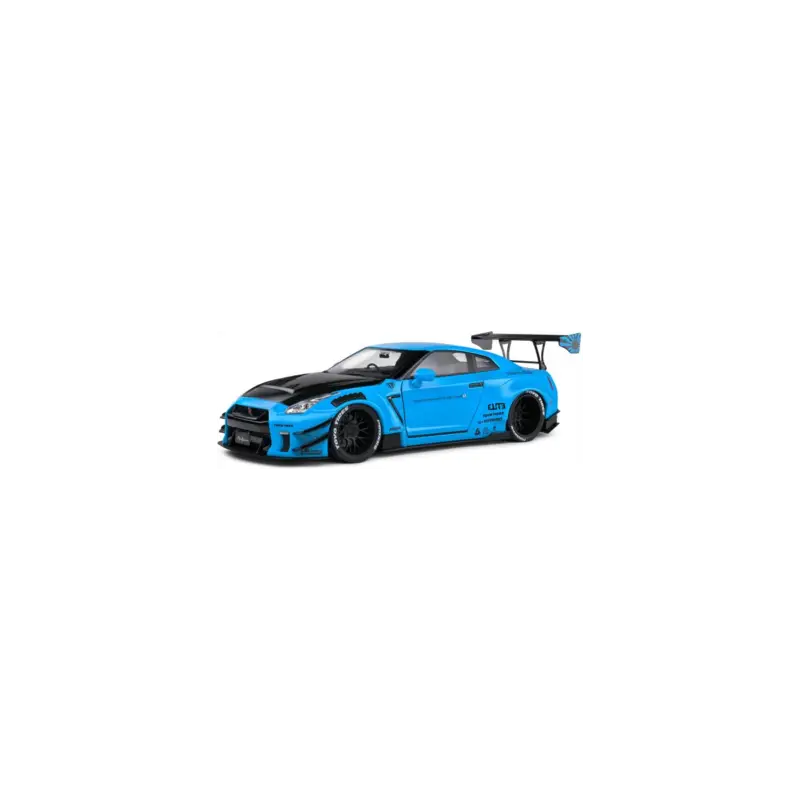 Solido 1805817 nissan gt-r (r35) w/ liberty walk body kit 2.0 baby blue 2024 1/18 Miniatuur Beste Prijs