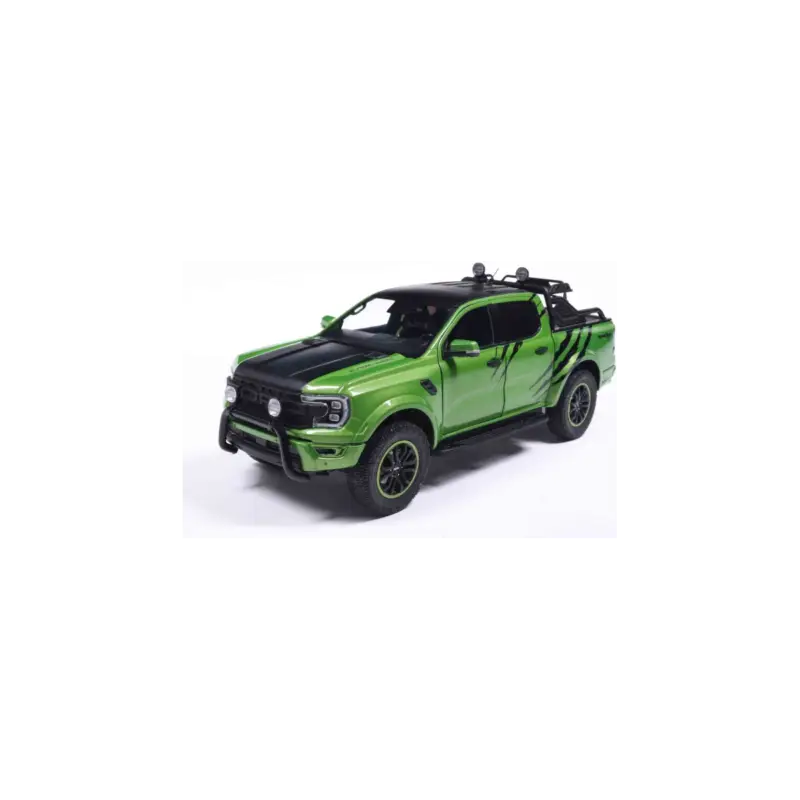 Solido 1813903 ford ranger raptor metallic green 2024 1/18 Miniatuur Bestseller