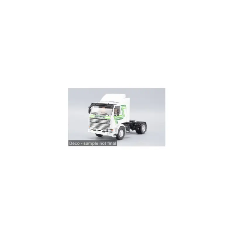 Scania 113 m 1987 white/decorated Miniatuurr Exclusieve Aanbieding