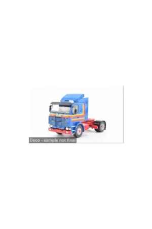 Scania 113 m 1987 blue/decorated Miniatuurr Tijdelijk Beschikbaar