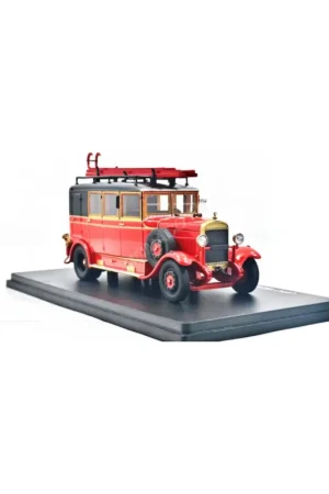 Laffly vm 2 fire van "city of brou - 28" 1925 Miniatuur Direct Beschikbaar