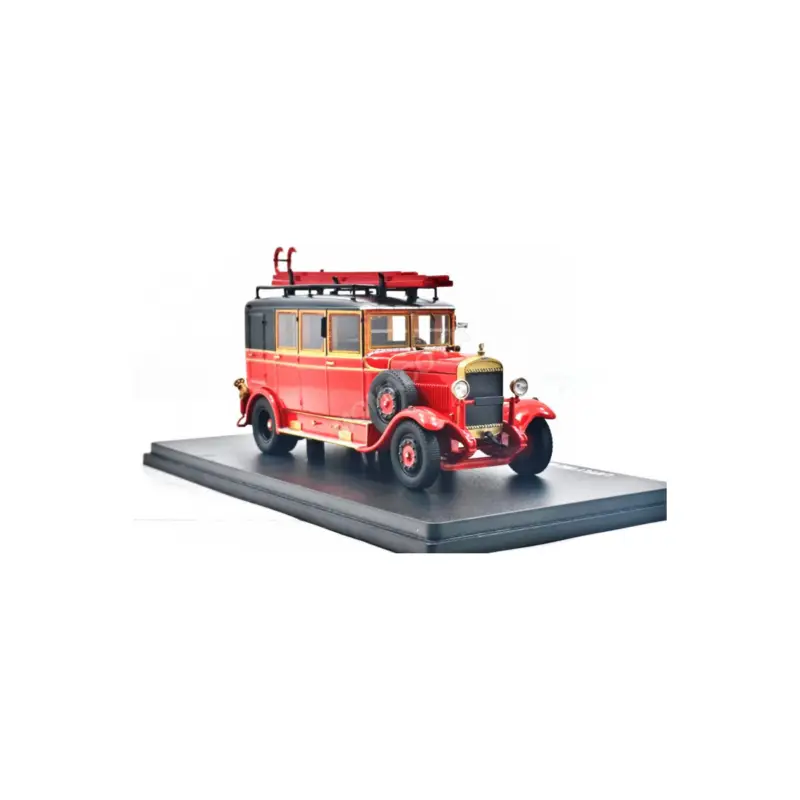 Laffly vm 2 fire van "city of brou - 28" 1925 Miniatuur Direct Beschikbaar