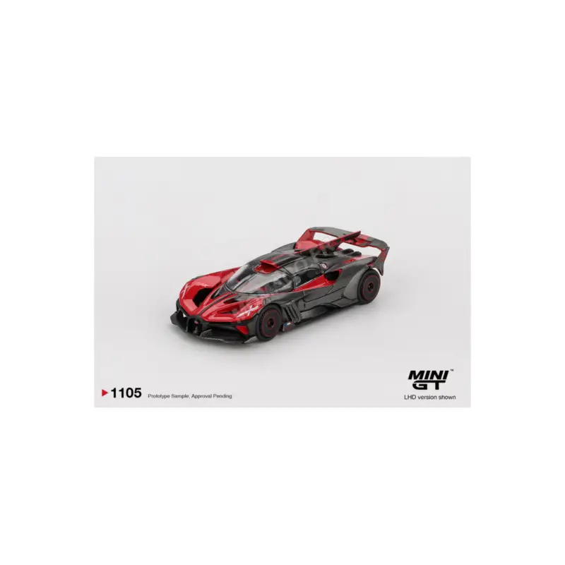 Beperkte Voorraad Bugatti bolide 2026 ultimate red (lhd) Miniatuur