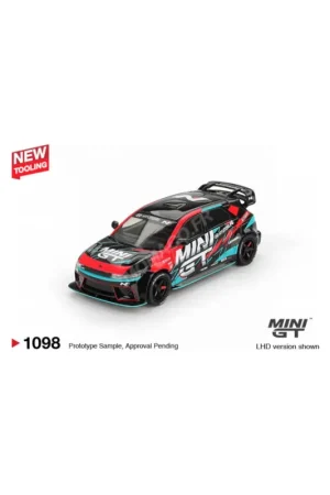 Tijdelijk Beschikbaar Hyundai ioniq 5n "mini gt - rs-01t" tokyo auto salon 2025 (lhd) Miniatuur