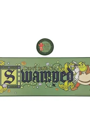 Dagaanbieding Shrek coated desk mat and coaster set