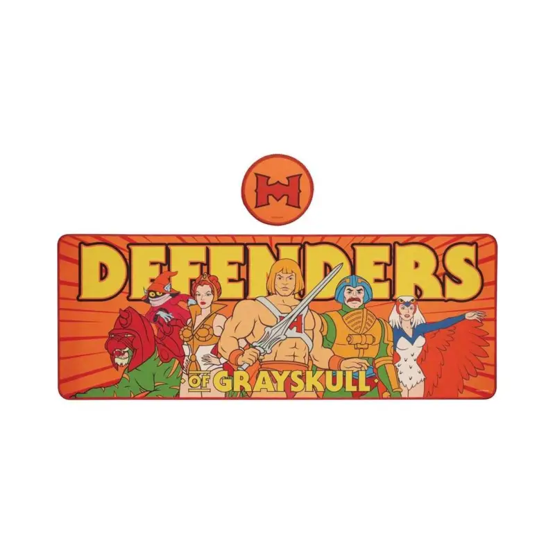 Voordeelprijs Masters of the Universe Heroes coated desk mat and coaster set