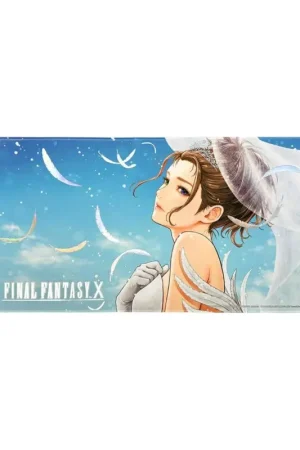 Koop Online Final Fantasy X Yuna Wedding Dress Foil Stamp Playmat Ver. 61 x 34 cm