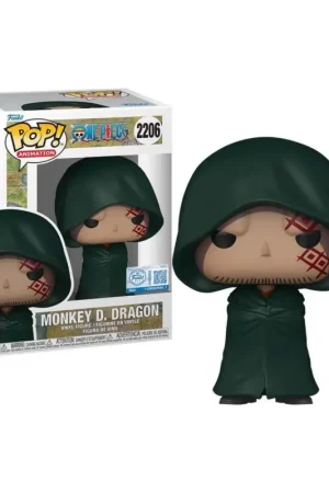 Express Levering ONE PIECE - POP Animation N° 2206 - Monkey D. Dragon With Chase Pop figur