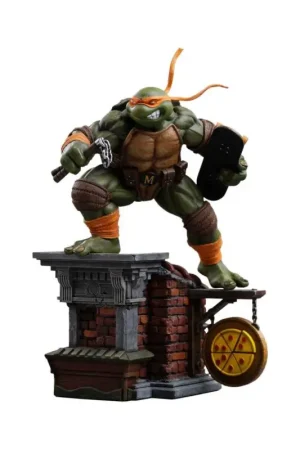 Ninja Turtles statuette 1/10 Art Scale Michelangelo Unleashed 24 cm Figuurtje Gecertificeerd