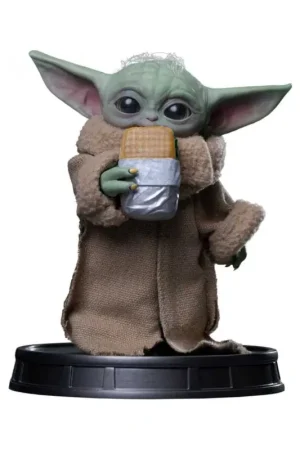 Gratis Retour The Mandalorian & Grogu Grogu Collection statuette Grogu Food Cart Snack Figuurtje