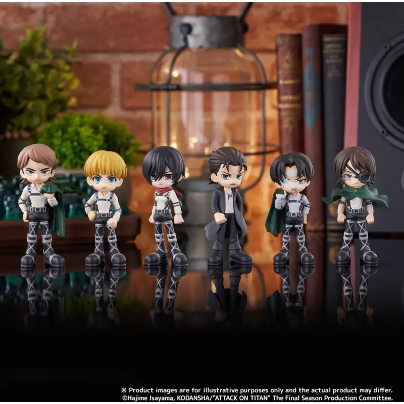 Attack On Titan Palverse Mini Figure Set (6) Figuurtje Bestel Nu