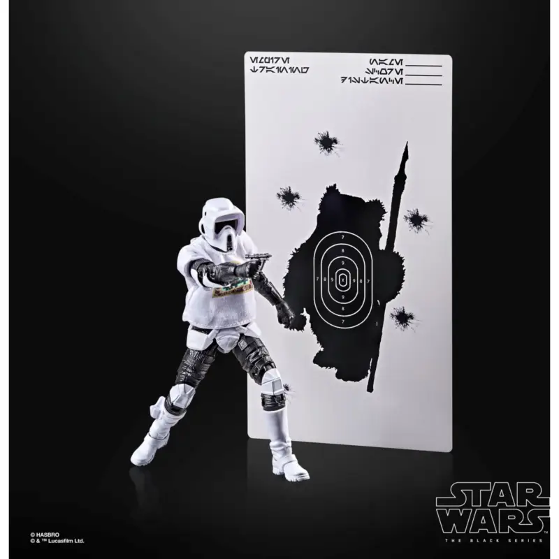STAR WARS - Scout Trooper "May the 4th be.." - Fig. Black Series 15cm Figuurtje Koop Vandaag