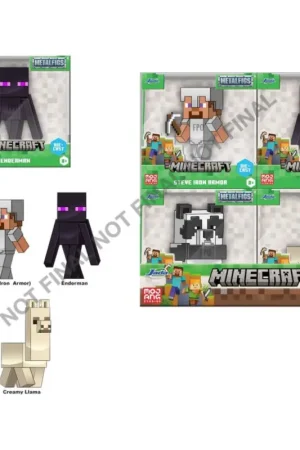 Speciale Aanbieding MINECRAFT - Figure Display 6cm - 4 Models - 12pc - Wave 6 Figuurtje