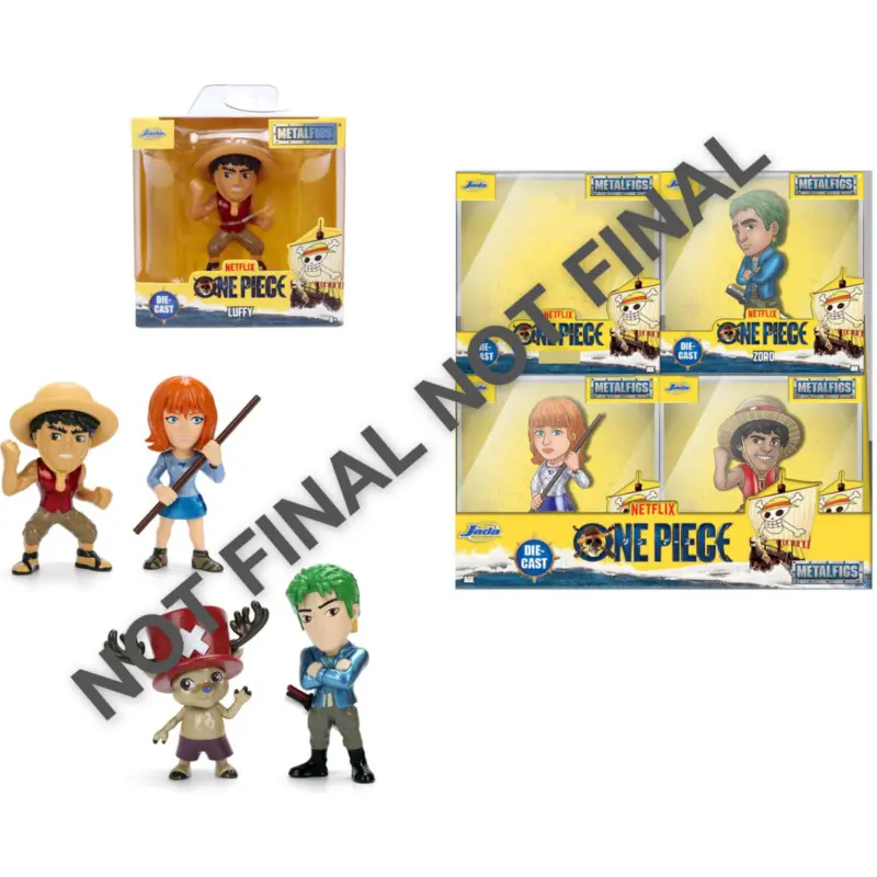 Shop Nu ONE PIECE Netflix - Figure Display 6cm - 4 Models - 12pc - Wave 1 Figuurtje