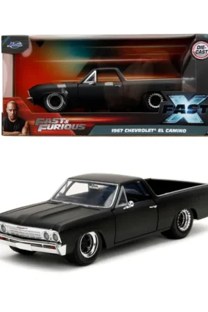 Gratis Retour FAST & FURIOUS - 1967 El Camino (F10) - 1:24 Miniatuur